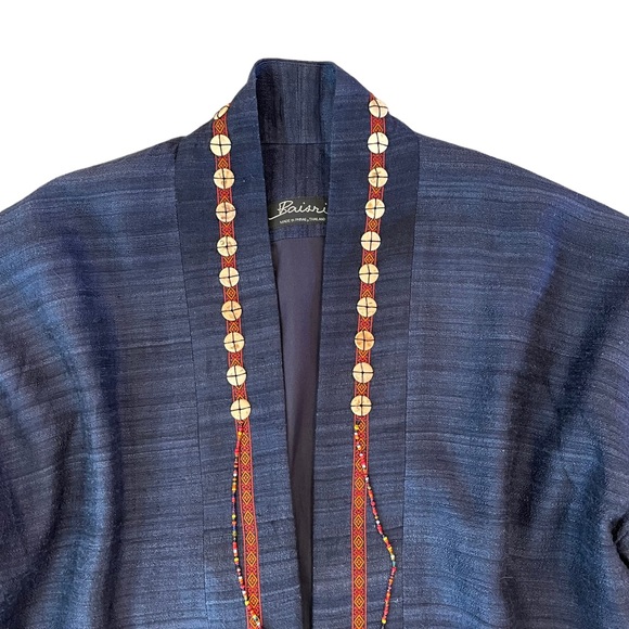 Vintage Thai Hmong Short Kimono Jacket - Picture 9 of 11